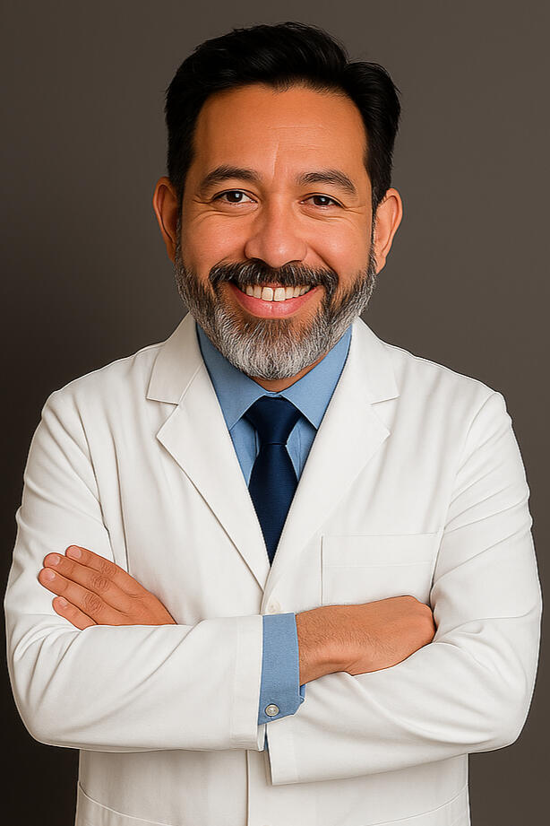 Médico especialista en Endocrinología y Nutrición, con más de 15 años de experiencia. Atiendo a pacientes con problemas hormonales como tiroides, obesidad, diabetes, síndrome metabólico y cualquier desequilibrio endocrinos. Mi objetivo es ofrecerte una